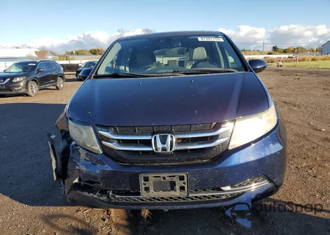 2014 Honda Odyssey Exl из США, поврежденный, VIN 5FNRL5H63EB069066